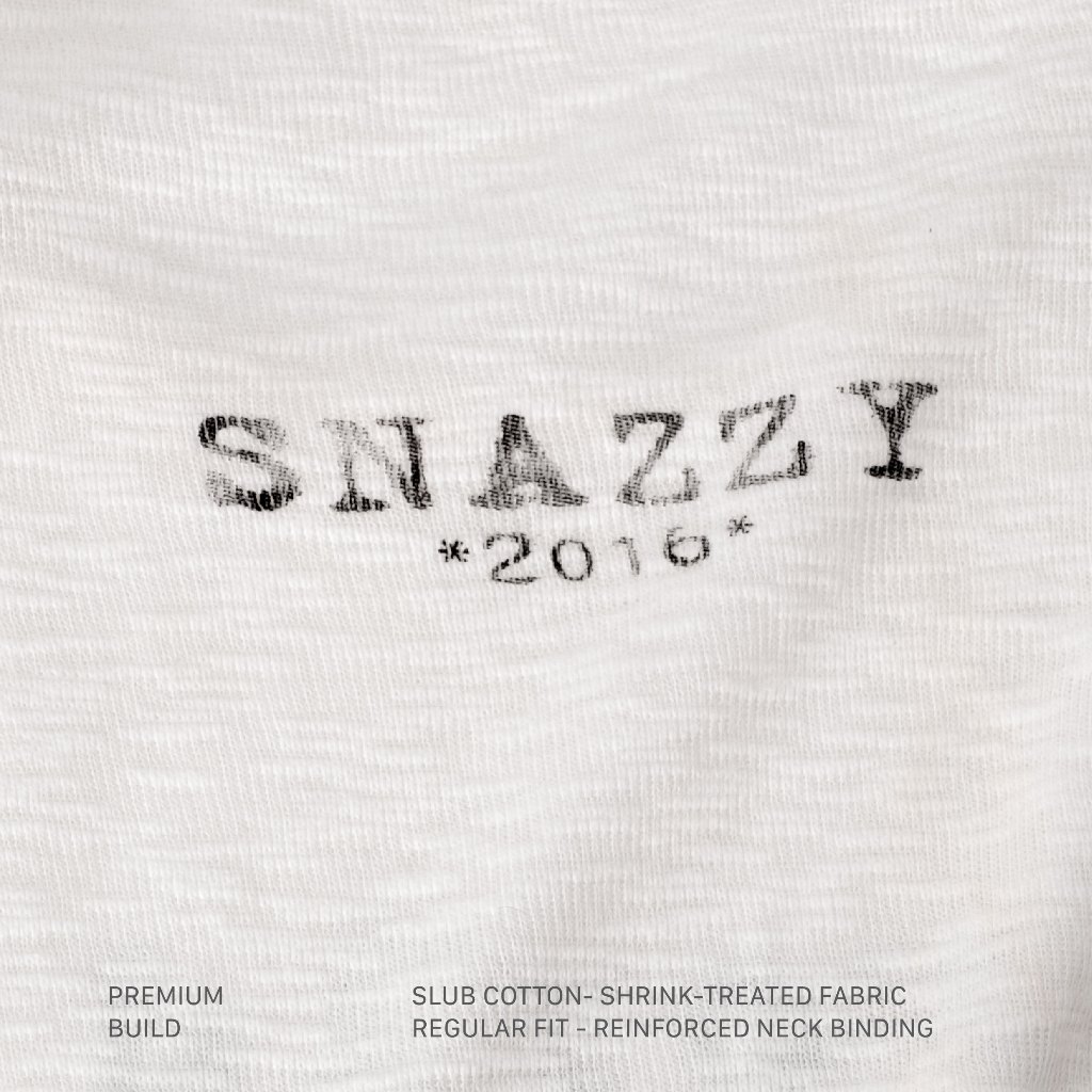Áo Thun Boxy SNAZZY Unisex Nam Nữ Chất Liệu Cotton Chính Hãng - WHO YOU ARE TEE | BigBuy360 - bigbuy360.vn