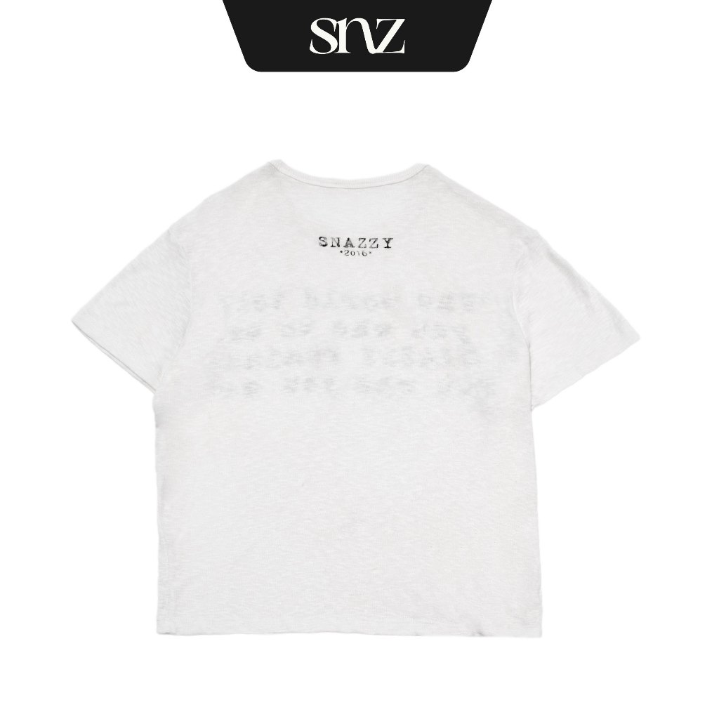 Áo Thun Boxy SNAZZY Unisex Nam Nữ Chất Liệu Cotton Chính Hãng - WHO YOU ARE TEE | BigBuy360 - bigbuy360.vn