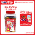 [💥TẶNG 1 VÒNG CỔ + GÓI 4 THANH💥] COMBO 2 Hũ 100 Thanh Súp Thưởng Cho Mèo😼 INABA CIAO Churu Thái Lan — ảnh 1