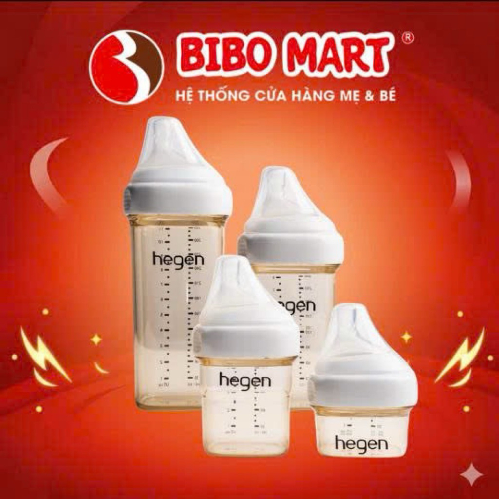 Bình sữa Hegen PPSU 60ml/150ml /240ml/330ml. FULL BOX-ĐỦ SIZE