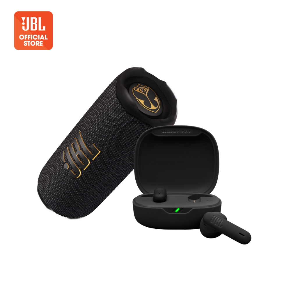[ĐỘC QUYỀN COMBO ONLINE - FLIP 7 TOMORROWLAND MÀU ĐỘC QUYỀN + WAVE FLEX 2 ] JBL Flip 7 Tomorrowland + JBL Wave Flex 2