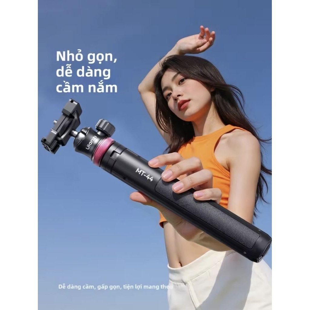 Tripod kiêm gậy selfie Ulanzi MT-44
