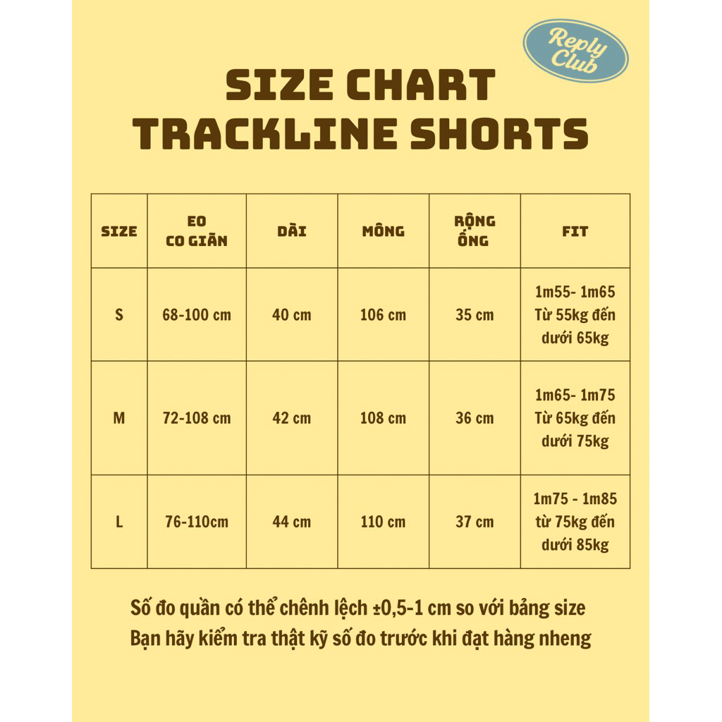 Quần short trackline chất liệu dù (Nam/Nữ) | BigBuy360 - bigbuy360.vn
