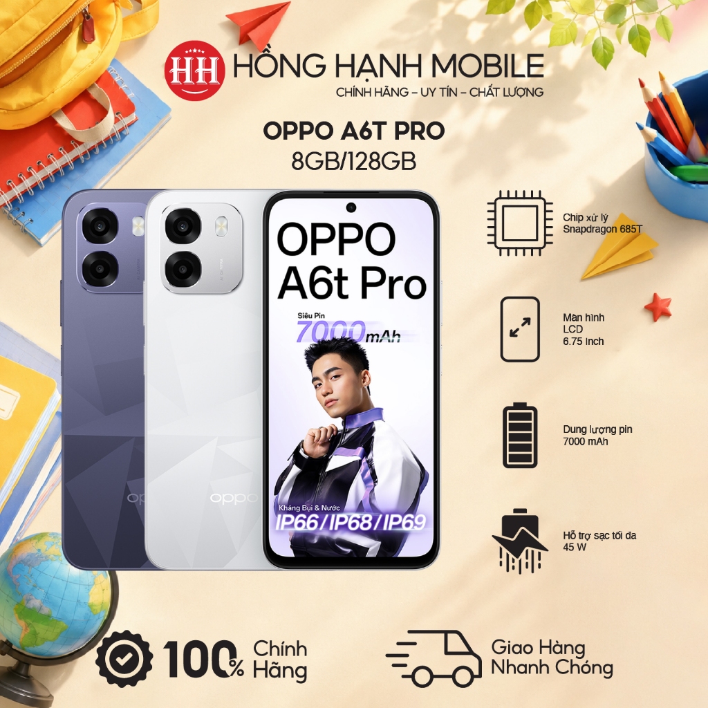 Điện Thoại Oppo A6t Pro 8GB/128GB – Hàng Chính Hãng
