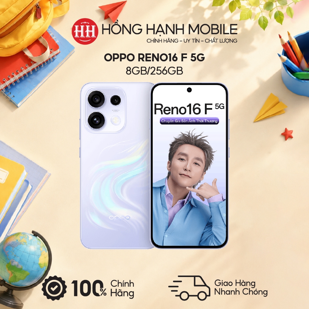 Điện Thoại Oppo Reno16 F 5G 8GB/256GB - Hàng Chính Hãng | BigBuy360 - bigbuy360.vn