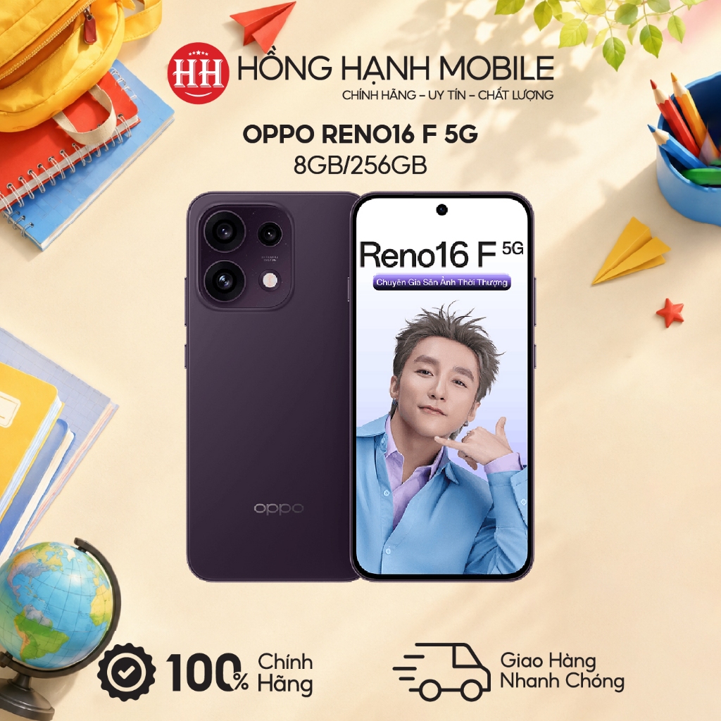 Điện Thoại Oppo Reno16 F 5G 8GB/256GB - Hàng Chính Hãng | BigBuy360 - bigbuy360.vn