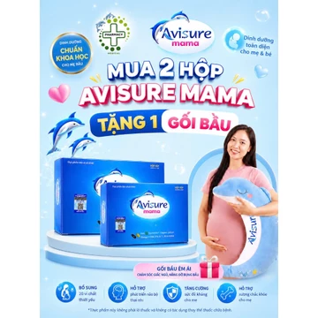 Tích điểm - Vitamin tổng hợp dành cho bà bầu, trước và sau sinh Avisure MAMA Bổ sung Vitamin dha canxi sắt folic