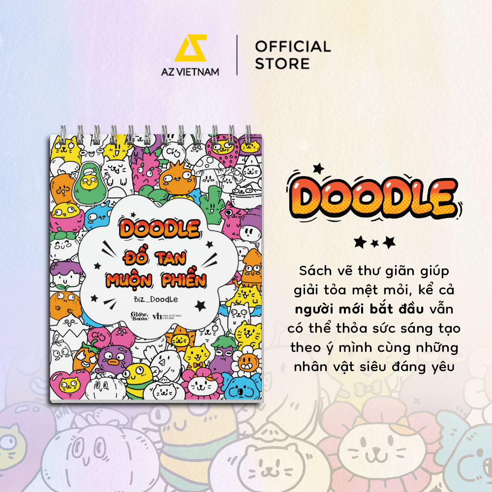 Sách - Doodle - Đồ Tan Muộn Phiền