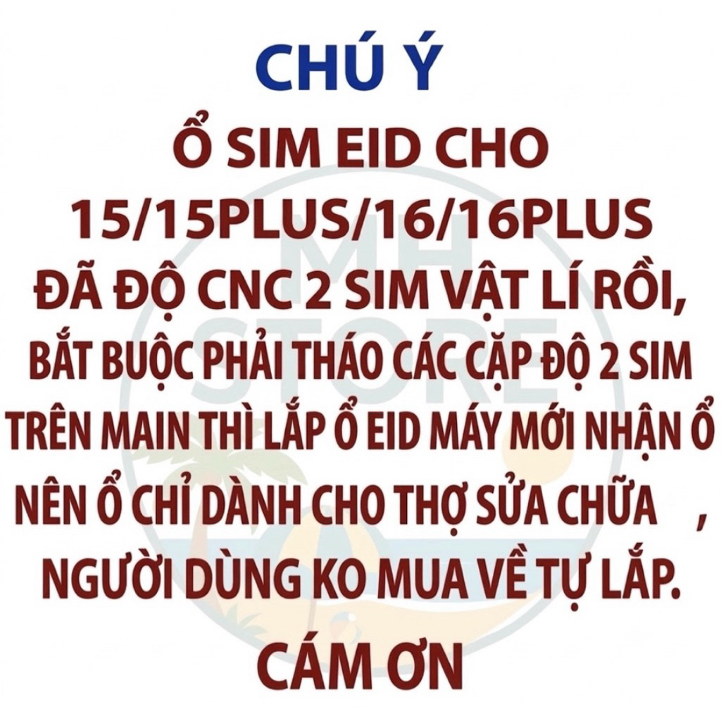 Ổ sim EID/MEP của PRONEW tích hợp IC SuperMEP cho 12-16plus, lắp 1-2 SIM Ko cần dùng sim ghép ngoài | BigBuy360 - bigbuy360.vn