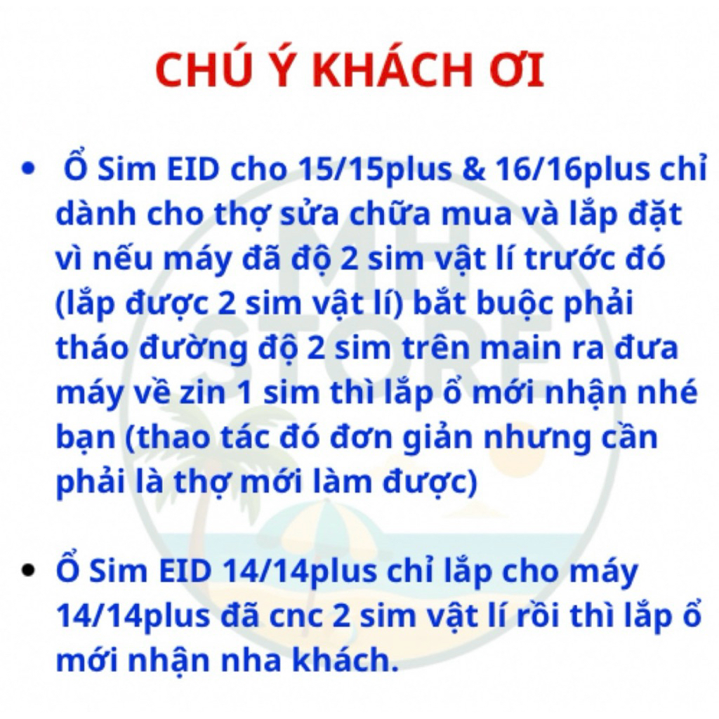 Ổ sim EID/MEP của PRONEW tích hợp IC SuperMEP cho 12-16plus, lắp 1-2 SIM Ko cần dùng sim ghép ngoài | BigBuy360 - bigbuy360.vn