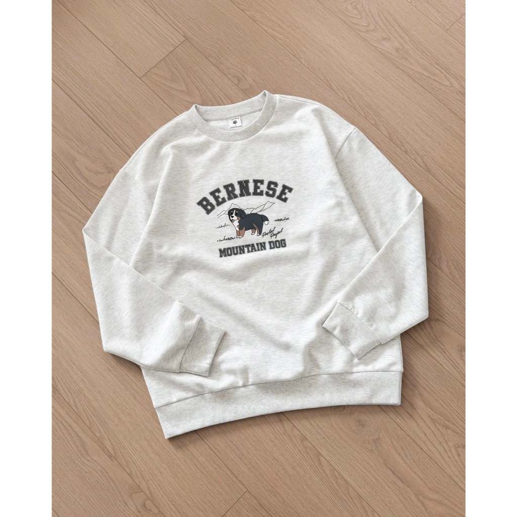 Áo Nỉ Bông Polham Sweater Biglogo Oversized GREYB Unisex | BigBuy360 - bigbuy360.vn