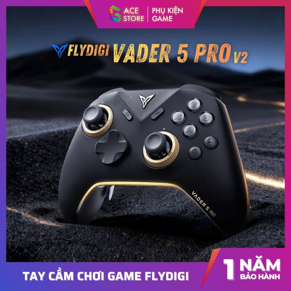 Tay cầm chơi game Flydigi Vader 5 Pro Ver 2