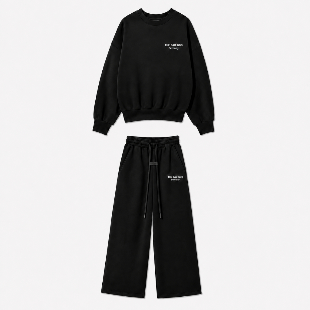 [NEW ARRIVALS 2026] Set Bộ Sweater THE BAD GOD Winter Set Chất Liệu Nỉ Bông Mềm Mịn Dày Dặn Ấm Áp Dễ Phối Đồ | BigBuy360 - bigbuy360.vn