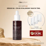Serum HA + 5% B3 Ekseption hỗ trợ sáng da, mờ thâm mụn Hyaluronic Niacin Mixlab 75ml — ảnh 1
