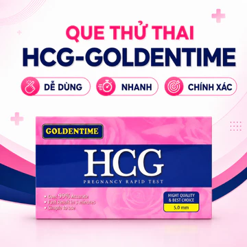 QUE THỬ THAI HCG , thử thai sớm , chính xác , nhanh chóng