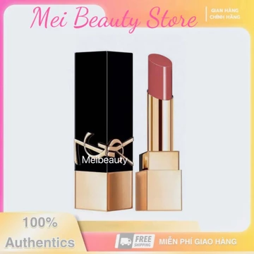 Son YSL Rouge Pur Couture The Bold 1968 Auth Màu Hồng Cam Đất Siêu Xinh Độ Lì Tốt Mềm Mịn Mỏng Nhẹ_Mei Beauty