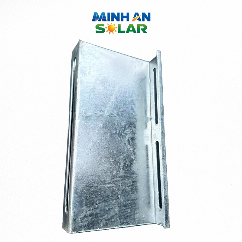 Bát Z Mạ Kẽm Nhúng Nóng Kích Thước 200×100 - Lắp Đặt Tấm Pin Năng Lượng Mặt Trời