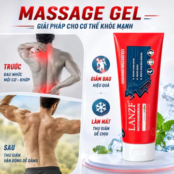 Kem Xoa Bóp Giảm Đau Xương Khớp LANZF SOUTH MOON 120g - Gel Massage Giảm Đau Cổ Tay Chân Đầu Gối Nhanh Chóng