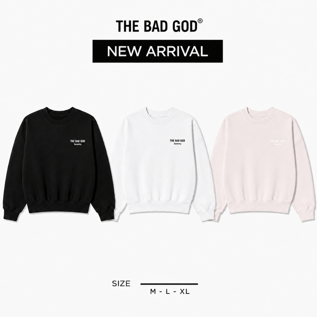[NEW ARRIVALS 2026] Set Bộ Sweater THE BAD GOD Winter Set Chất Liệu Nỉ Bông Mềm Mịn Dày Dặn Ấm Áp Dễ Phối Đồ | BigBuy360 - bigbuy360.vn