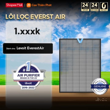 Lõi Lọc Không Khí Chính Hãng Cho Máy Lọc Không Khí Levoit EverestAir | Lọc Bụi Mịn - Khử Mùi - Lõi HEPA - Than Hoạt Tính