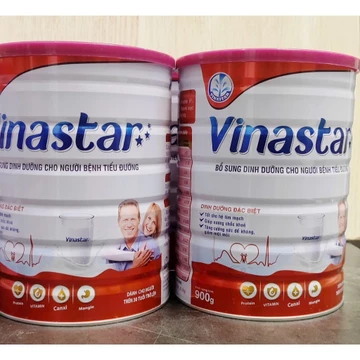 Combo 3 lon Sữa tiểu đường Vinastar dành cho người bệnh tiểu đường và tiền tiểu đường hộp mỗi 900g , tốt cho sức khoẻ