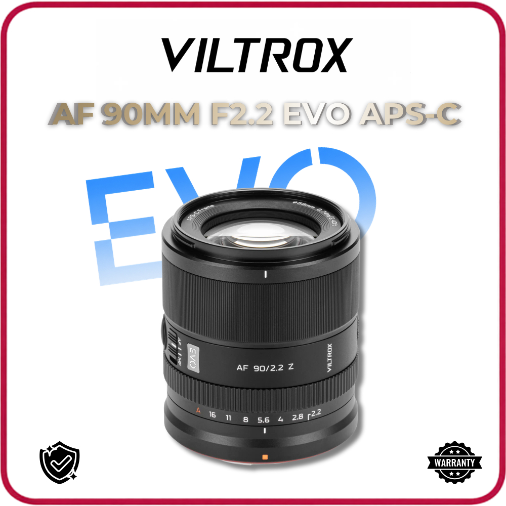 Ống kính Viltrox AF 90mm F2.2 EVO APS-C