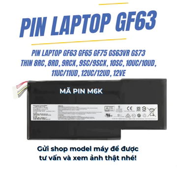 MSI Laptop Battery for GF63