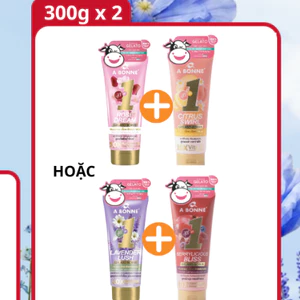 COMBO 2 Tẩy Tế Bào Chết Dạng Kem Gelato Scrub A Bonne' 300g (Tuýp)