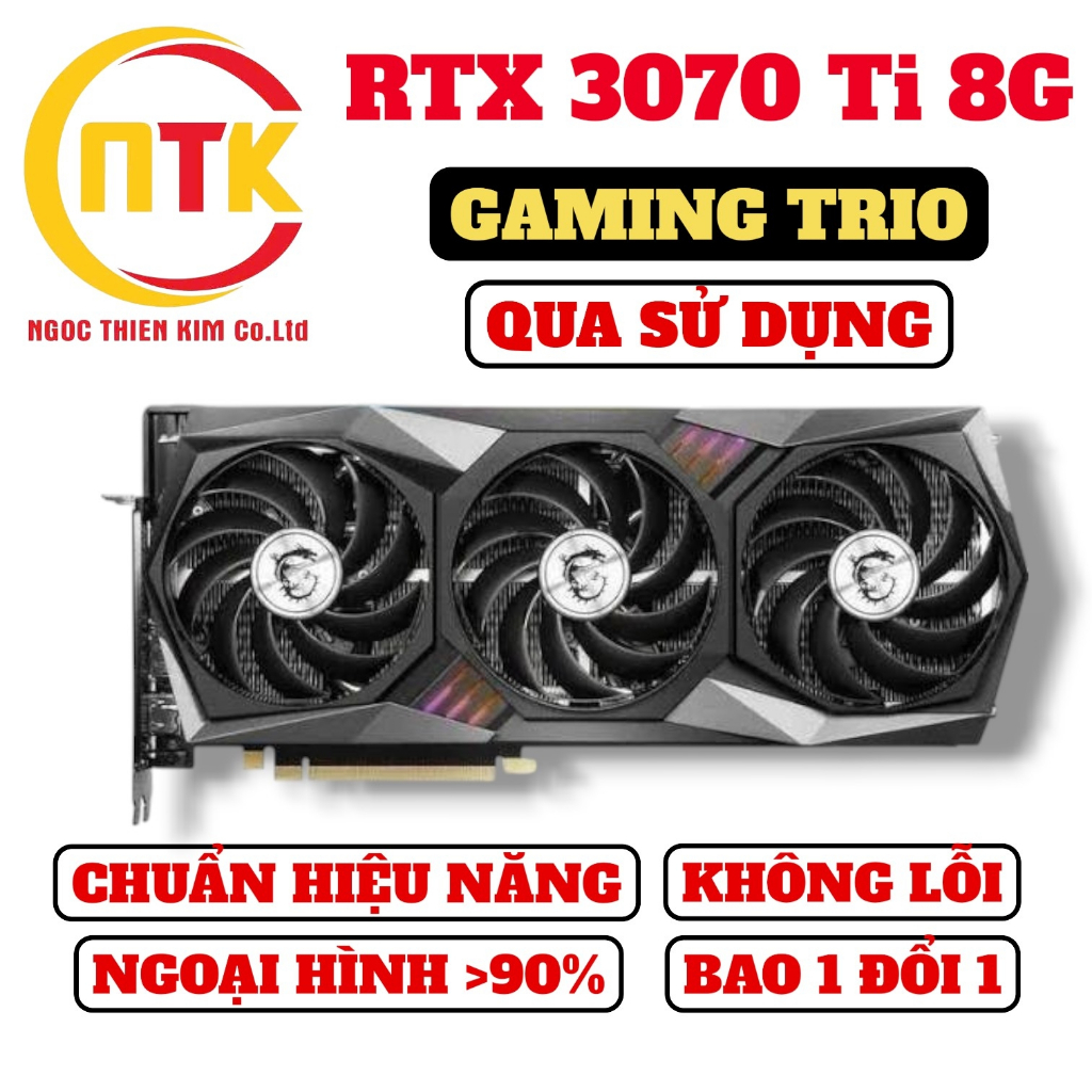 [BẢO HÀNH DÀI] VGA RTX 3070 Ti 8GB...CÁC MÃ TOP AORUS, ROG STRIX, VISION, ULTRAWHITE - QUA SỬ DỤNG | BigBuy360 - bigbuy360.vn