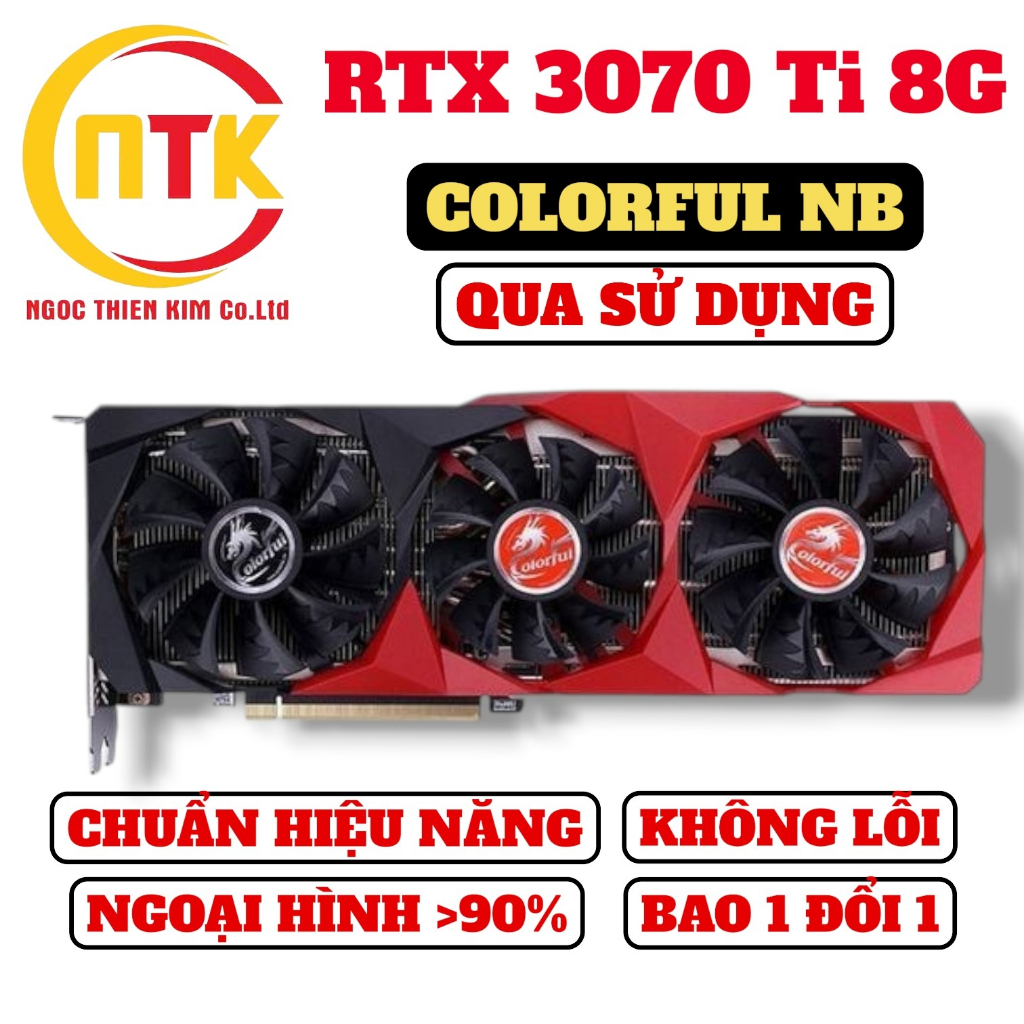 [BẢO HÀNH DÀI] VGA RTX 3070 Ti 8GB...CÁC MÃ TOP AORUS, ROG STRIX, VISION, ULTRAWHITE - QUA SỬ DỤNG | BigBuy360 - bigbuy360.vn