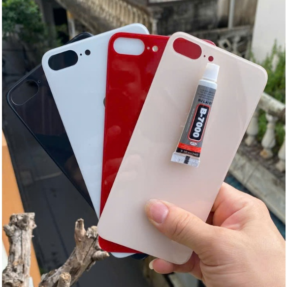 Nắp Lưng(Kính Lưng) Điện Thoại Dành Cho 8plus X XS XR XS Max LỖ TO ko mắt came tặng keo dán | BigBuy360 - bigbuy360.vn