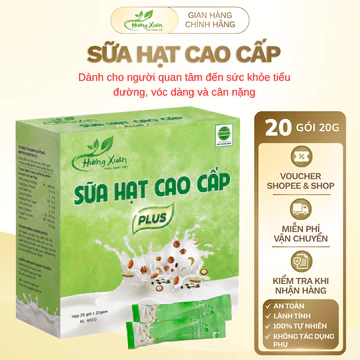 Sữa hạt dinh dưỡng dành cho người tiểu đường, bổ sung dinh dưỡng và các chất dinh dưỡng cần thiết