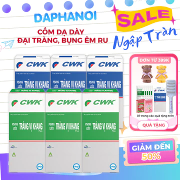 [LỐC 6 HỘP] Cốm tiêu hóa Tràng vị khang Plus - Hỗ trợ viêm đại tràng, táo bón, tiêu chảy, đầy hơi