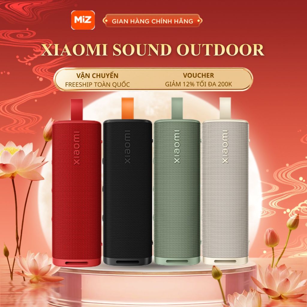 Loa Bluetooth Xiaomi Sound Outdoor 30w Bass Mạnh Mẽ - Pin 12 Giờ - Chính Hãng Bảo Hành 12 Tháng | BigBuy360 - bigbuy360.vn