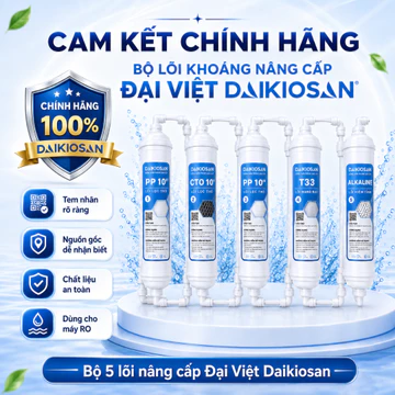 Bộ Lõi Khoáng Nâng Cấp Đại Việt Daikiosan Chính Hãng - Bổ Sung Khoáng Chất, Cải Thiện Vị Nước