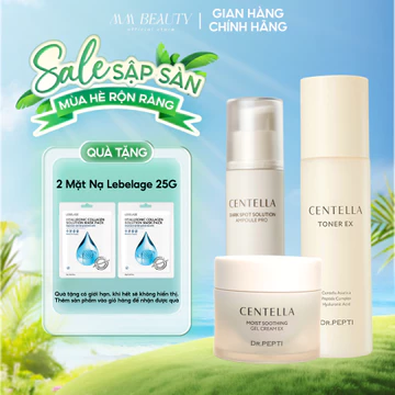 [COMBO] Bộ Chăm Sóc Da Dr.Pepti Toner 180ml, Tinh Chất Dark Spot 30ml & Kem Dưỡng Ẩm 70ml