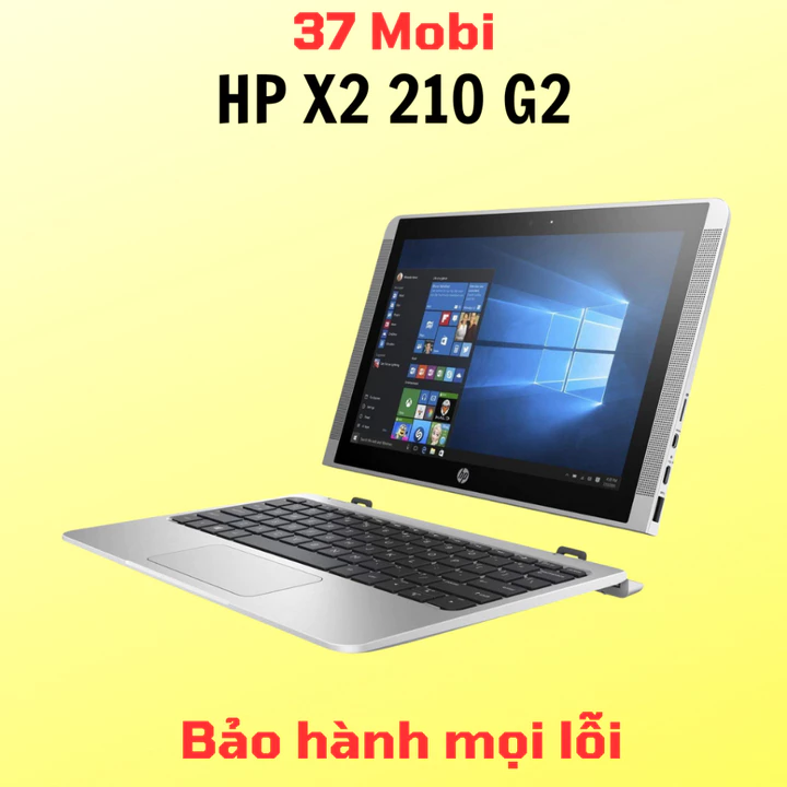 [Máy Cũ] Laptop 2 trong 1 HP X2 210 G2 - Màn 10 inch bàn phím tháo rời
