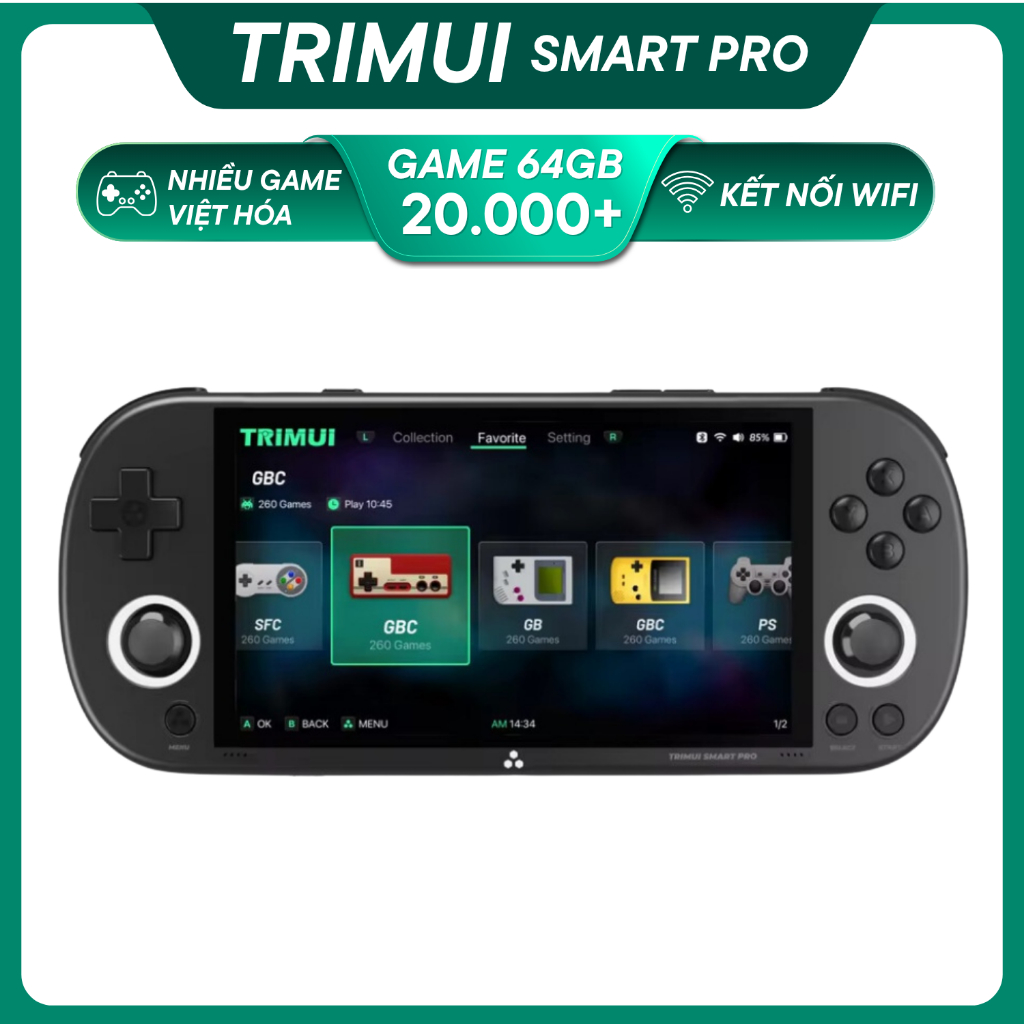 Máy chơi game cầm tay Trimui Smart Pro