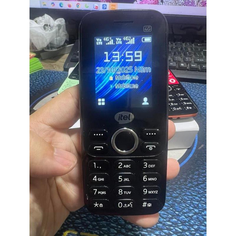 Điện thoại 4G Itel it8010 4G(LTE), xài sim Mobi ok, ưu điểm dùng được pin 5C - Hàng chính hãng | BigBuy360 - bigbuy360.vn