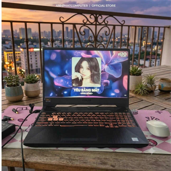 Laptop Gaming ASUS TUF Core i5 Gen 10 | RAM 8G/16G - SSD 256G/512G | Card Rời Chơi Game | Tặng Phím Chuột LED