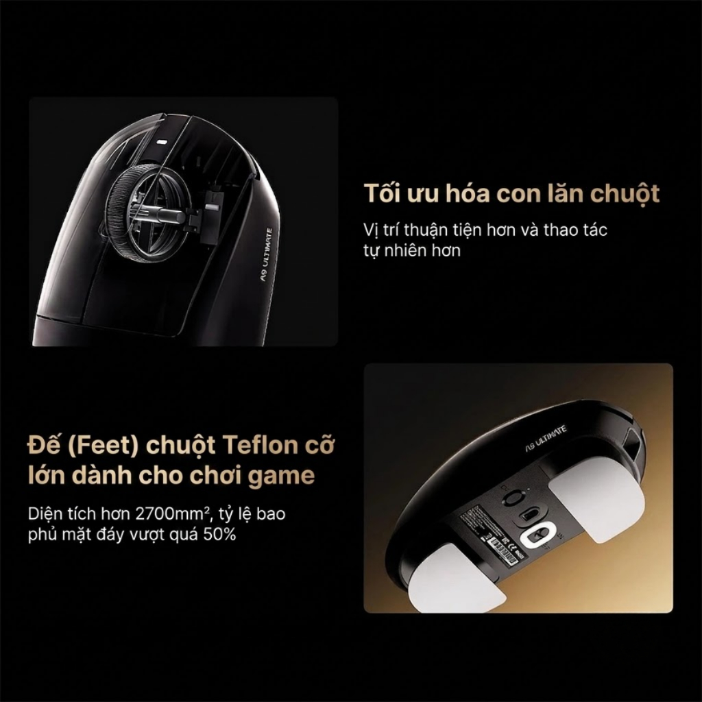 [CHÍNH HÃNG] Chuột không dây ATK Dragonfly A9 SE/ A9 Plus 2.0/  A9 Ultra Max 2.0/ A9 Air / A9 NB / A9 Mini Plus | BigBuy360 - bigbuy360.vn