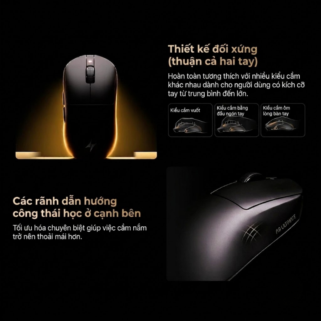 [CHÍNH HÃNG] Chuột không dây ATK Dragonfly A9 SE/ A9 Plus 2.0/  A9 Ultra Max 2.0/ A9 Air / A9 NB / A9 Mini Plus | BigBuy360 - bigbuy360.vn
