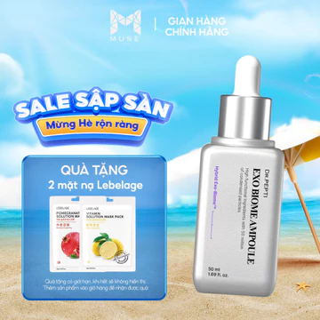 Tinh Chất Dr Pepti EXO BIOME Ampoule Hỗ Trợ Phục Hồi Da, Chống Lão Hóa 50ml