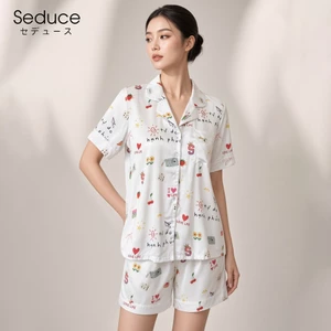 Bộ mặc nhà Seduce P26058 Lụa Latin