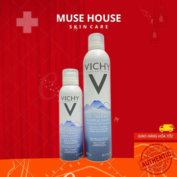 Xịt Khoáng Cấp Ẩm Bảo Vệ Da Vichy Mineralizing Thermal Water 150ml 300ml - Muse House