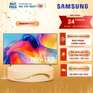 Smart AI Tivi Samsung Mini LED 4K 65 Inch UA65M77HA 2026