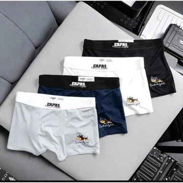 Quần Sịp Đùi Boxer Nam (22-100kg) cao cấp mẫu cún thun lạnh, Sịp Nam Menswear co dãn 4 chiều lịch lãm T13
