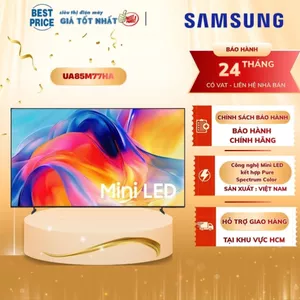 Smart AI Tivi Samsung Mini LED 4K 85 Inch UA85M77HA
