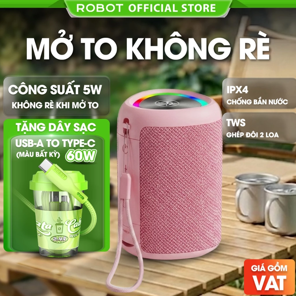 Loa Bluetooth Mini ROBOT RB120