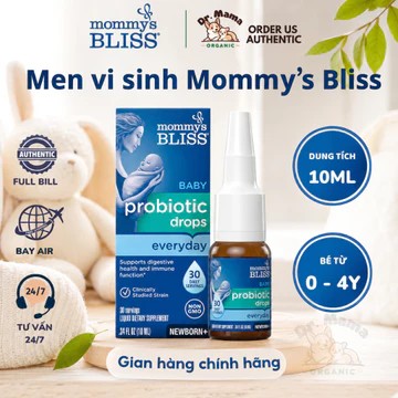 Men Vi Sinh Mommy's Bliss Baby Probiotic Drops - Hỗ Trợ Hệ Tiêu Hóa Của Bé Khỏe Mạnh - Bay Air
